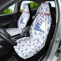 No Ice Please Cat Car Seat Cover Grumpy Cat with Drink Humor