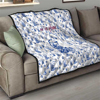 No Ice Please Cat Quilt Grumpy Cat with Drink Humor