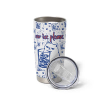 No Ice Please Cat Tumbler Cup Grumpy Cat with Drink Humor