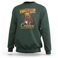 Engineer Sweatshirt Fueled By Coffee - Wonder Print Shop
