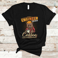 Engineer T Shirt Fueled By Coffee - Wonder Print Shop
