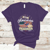 All American Teacher T Shirt - Wonder Print Shop
