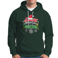 Santa Favorite Teacher Hoodie Christmas Gift for Teachers - Wonder Print Shop