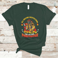 All Men Are Created Equal Then They Become Firefighter T Shirt - Wonder Print Shop