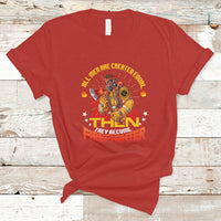 All Men Are Created Equal Then They Become Firefighter T Shirt - Wonder Print Shop