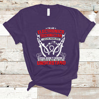Im an Electronic Technician T Shirt I Solve Problems - Wonder Print Shop