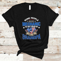 Some People Call Me A Mechanic T Shirt - Wonder Print Shop