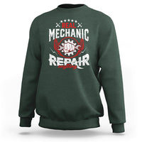 Real Mechanic Sweatshirt Repair Anything - Wonder Print Shop