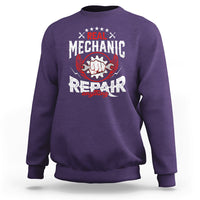 Real Mechanic Sweatshirt Repair Anything - Wonder Print Shop