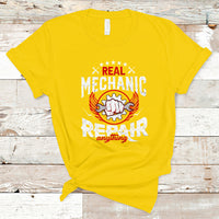 Real Mechanic T Shirt Repair Anything - Wonder Print Shop