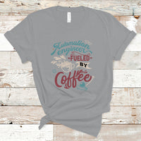 Automation Engineer T Shirt Fueled By Coffee - Wonder Print Shop