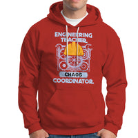 Engineering Teacher Hoodie Chaos Coordinator - Wonder Print Shop