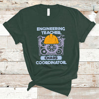 Engineering Teacher T Shirt Chaos Coordinator - Wonder Print Shop
