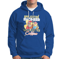 Application Engineer Hoodie Fueled By Coffee - Wonder Print Shop