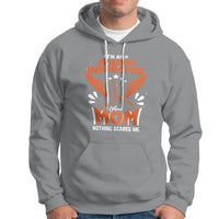 Aviation Inspector Mom Hoodie Nothing Scared Me - Wonder Print Shop