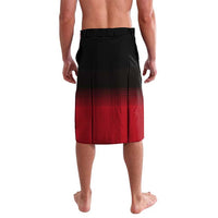 Tunisia Patriotic Lavalava with National Crest, Crescent Star and Country Map