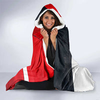 Tunisia Hooded Blanket with Camel, Jasmine Flowers, and National Flag Design