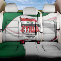 Syria Independence Day Back Car Seat Cover with National Flag and Emblem
