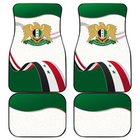 Syria Independence Day Car Mats with National Flag and Emblem