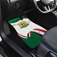 Syria Independence Day Car Mats with National Flag and Emblem