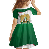 Syria Independence Day Family Matching Puletasi and Hawaiian Shirt with National Flag and Emblem