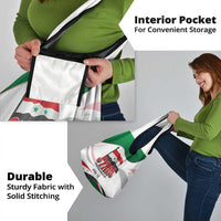 Syria Independence Day Grocery Bag with National Flag and Emblem