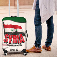 Syria Independence Day Luggage Cover with National Flag and Emblem