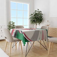 Syria Independence Day Tablecloth with National Flag and Emblem