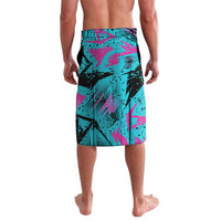 Personalized Ride Like a Girl Lavalava Motocross Graphic and Turquoise Pink Graffiti Design - Wonder Print Shop