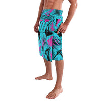Personalized Ride Like a Girl Lavalava Motocross Graphic and Turquoise Pink Graffiti Design - Wonder Print Shop
