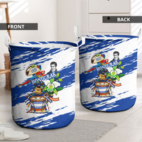 Honduras Independence Day Laundry Basket Honduran Cultural Heritage Patriotic Symbols Vibrant