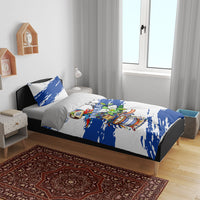 Honduras Independence Day Bedding Set Honduran Cultural Heritage Patriotic Symbols Vibrant