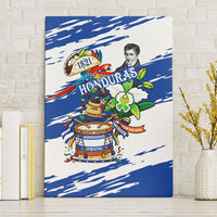 Honduras Independence Day Canvas Wall Art Honduran Cultural Heritage Patriotic Symbols Vibrant