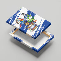 Honduras Independence Day Canvas Wall Art Honduran Cultural Heritage Patriotic Symbols Vibrant