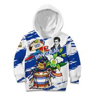 Honduras Independence Day Kid Hoodie Honduran Cultural Heritage Patriotic Symbols Vibrant