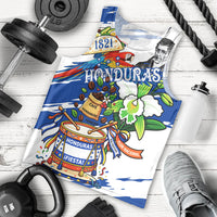 Honduras Independence Day Men Tank Top Honduran Cultural Heritage Patriotic Symbols Vibrant