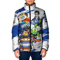 Honduras Independence Day Padded Jacket Honduran Cultural Heritage Patriotic Symbols Vibrant