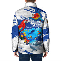 Honduras Independence Day Padded Jacket Honduran Cultural Heritage Patriotic Symbols Vibrant