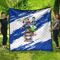 Honduras Independence Day Quilt Honduran Cultural Heritage Patriotic Symbols Vibrant