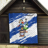 Honduras Independence Day Quilt Honduran Cultural Heritage Patriotic Symbols Vibrant