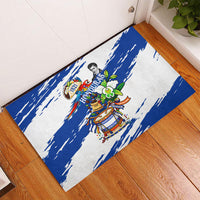 Honduras Independence Day Rubber Doormat Honduran Cultural Heritage Patriotic Symbols Vibrant