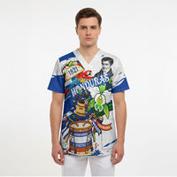 Honduras Independence Day Scrub Top Honduran Cultural Heritage Patriotic Symbols Vibrant