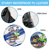 Honduras Independence Day Spare Tire Cover Honduran Cultural Heritage Patriotic Symbols Vibrant