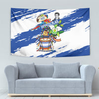 Honduras Independence Day Tapestry Honduran Cultural Heritage Patriotic Symbols Vibrant