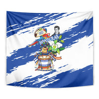 Honduras Independence Day Tapestry Honduran Cultural Heritage Patriotic Symbols Vibrant