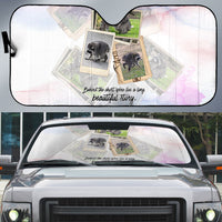 Jimothy The Raccoon Short Spines Long Story Auto Sun Shade Vintage Polaroid Scrapbook Photography Collage