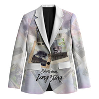 Jimothy The Raccoon Short Spines Long Story Blazer Vintage Polaroid Scrapbook Photography Collage