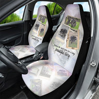 Jimothy The Raccoon Short Spines Long Story Car Seat Cover Vintage Polaroid Scrapbook Photography Collage
