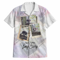 Jimothy The Raccoon Short Spines Long Story Hawaiian Shirt Vintage Polaroid Scrapbook Photography Collage