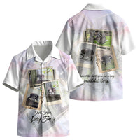 Jimothy The Raccoon Short Spines Long Story Kid Hawaiian Shirt Vintage Polaroid Scrapbook Photography Collage